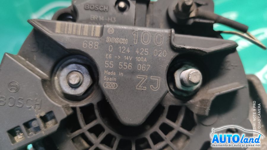 Alternator OPEL ASTRA H 2004-2025 Cod 0124425020