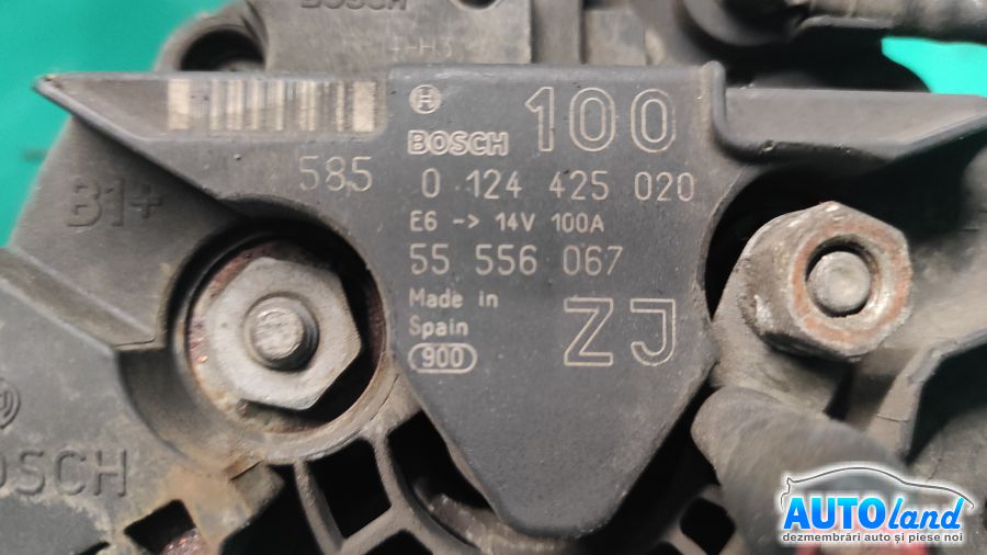 Alternator OPEL ASTRA H 2004-2025 Cod 0124425020