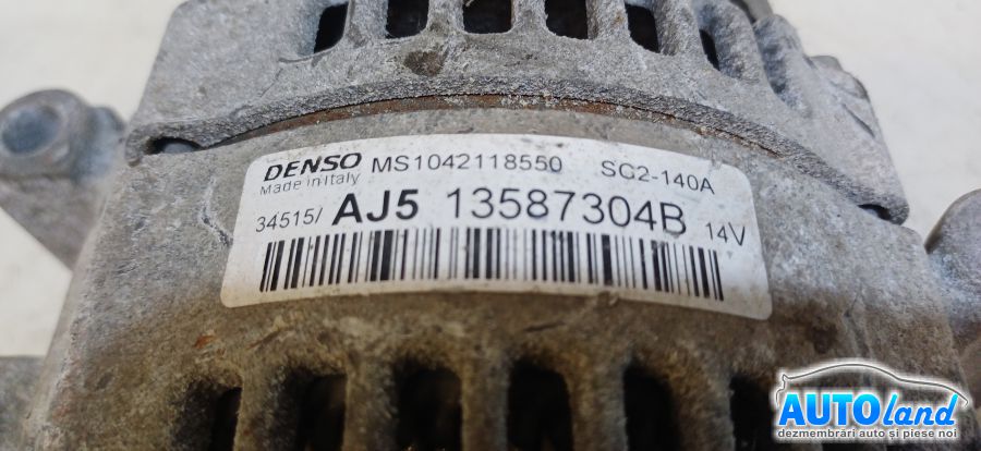 Alternator OPEL ASTRA K 2015-2026 Cod 13587304B