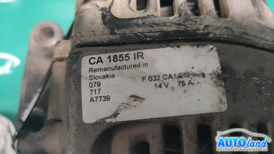 Alternator OPEL COMBO Tour 2001-2025 Cod CA1855IR