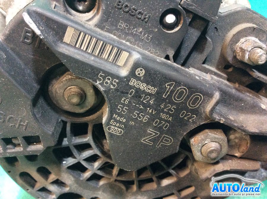 Alternator OPEL CORSA C (F08,F68) 2000-2025 Cod 0124425022
