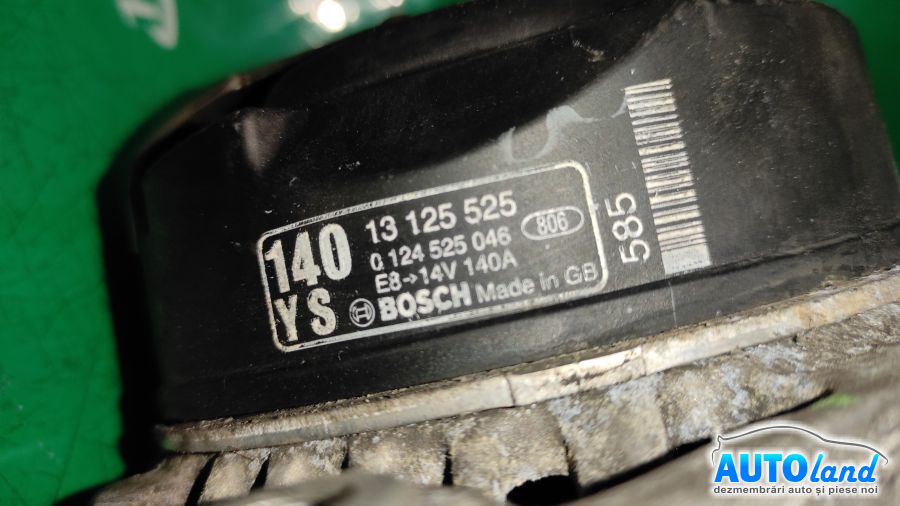 Alternator OPEL VECTRA C 2002-2025 Cod 0124525046