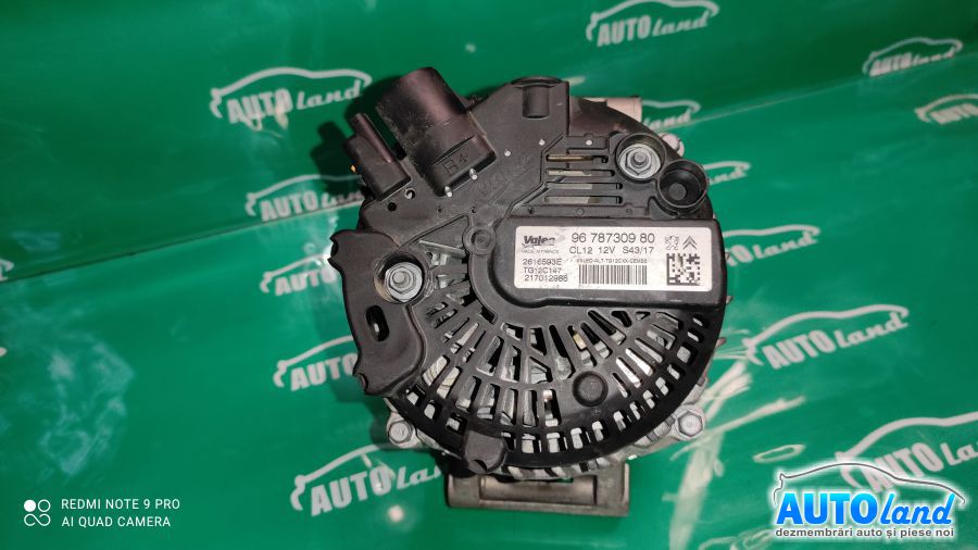 Alternator PEUGEOT 308 (4A_,4C_) 2007-2025 Cod 9678730980