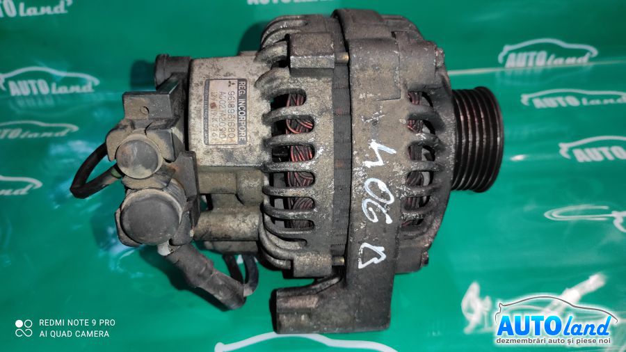 Alternator PEUGEOT 406 (8B) 1995-2004 Cod 9618961680