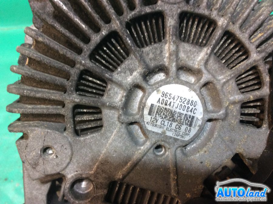 Alternator PEUGEOT 407 (6D_) 2004-2025 Cod 9654752880