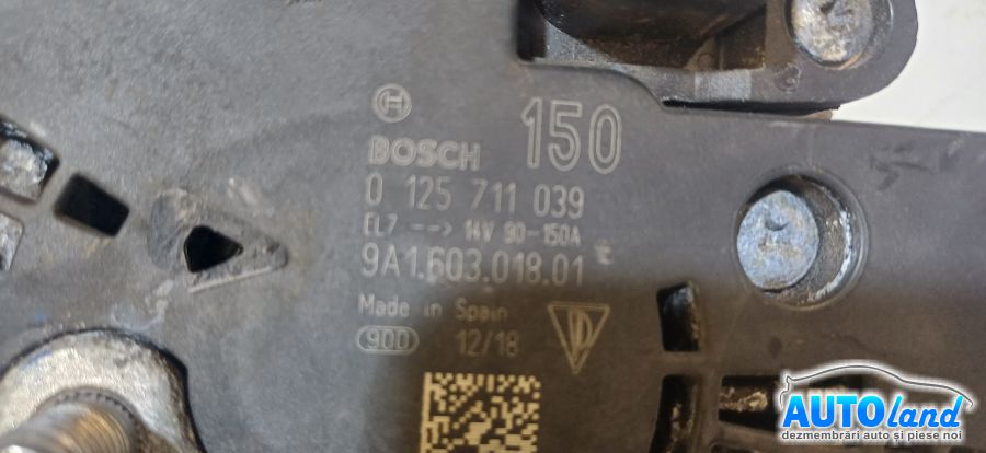 Alternator PORSCHE 911 Targa (997) 2008-2026 Cod 9A160301801