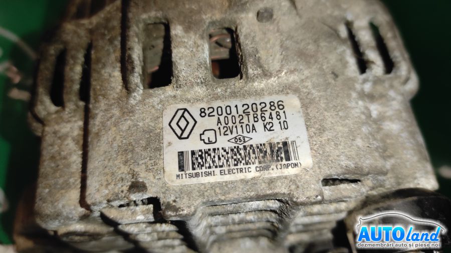 Alternator RENAULT CLIO II 1998-2001 Cod 8200120286
