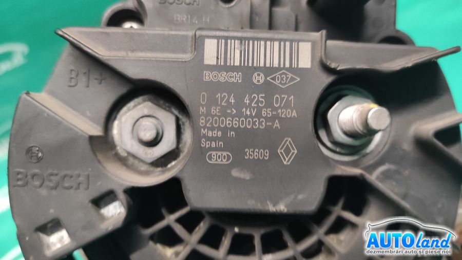 Alternator RENAULT CLIO III (BR0/1,CR0/1) 2005-2026 Cod 0124425071