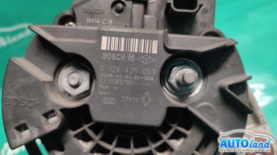 Alternator RENAULT CLIO III (BR0/1,CR0/1) 2005-2025 Cod 0124425093