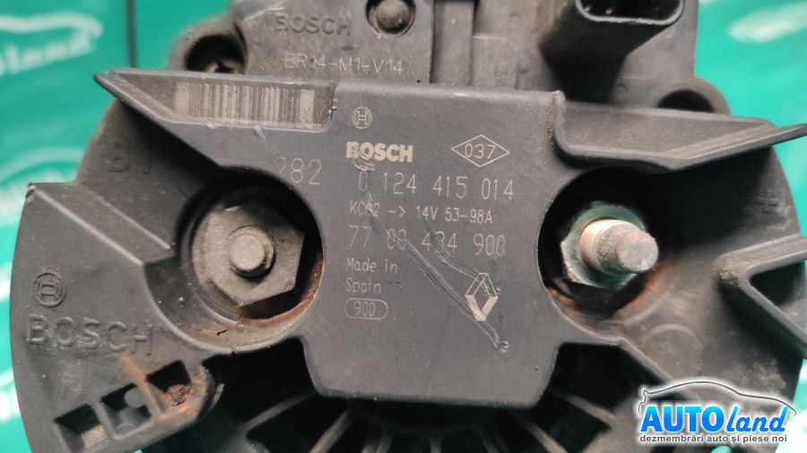Alternator RENAULT LAGUNA II (BG0/1_) 2001-2025 Cod 0124415014
