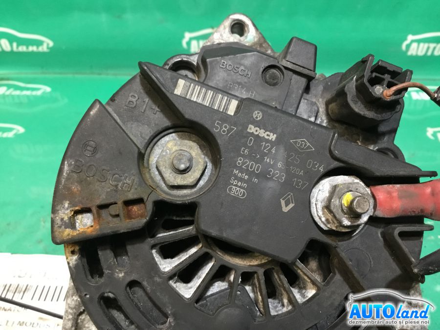 Alternator RENAULT MODUS (F/JP0_) 2004-2025 Cod 8200323137