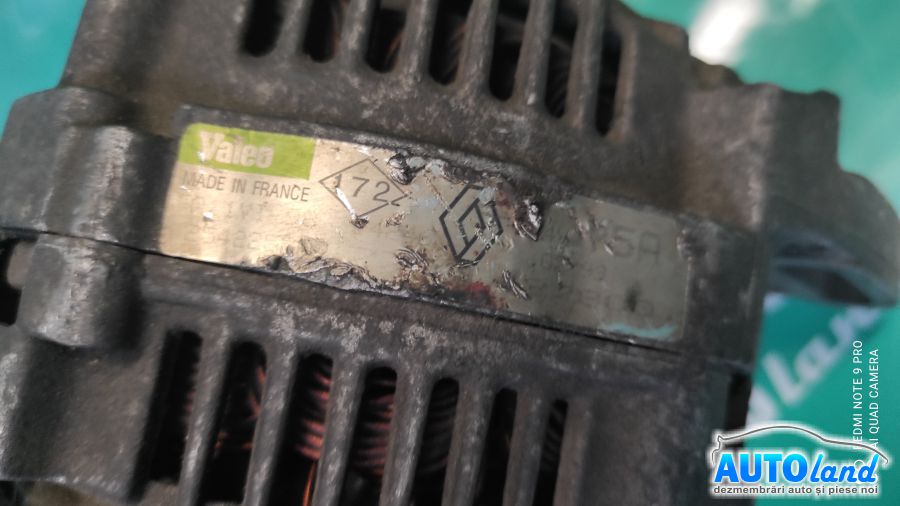 Alternator RENAULT TWINGO (C06_) 1993-2025 Cod A11VI98