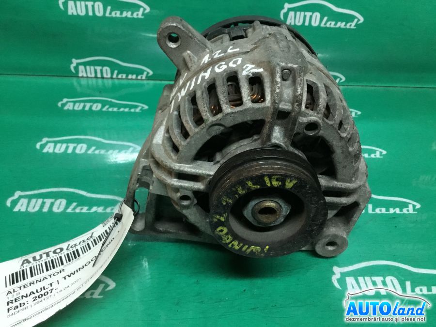 Alternator RENAULT TWINGO (CN0_) 2007-2026 Cod 0124225068