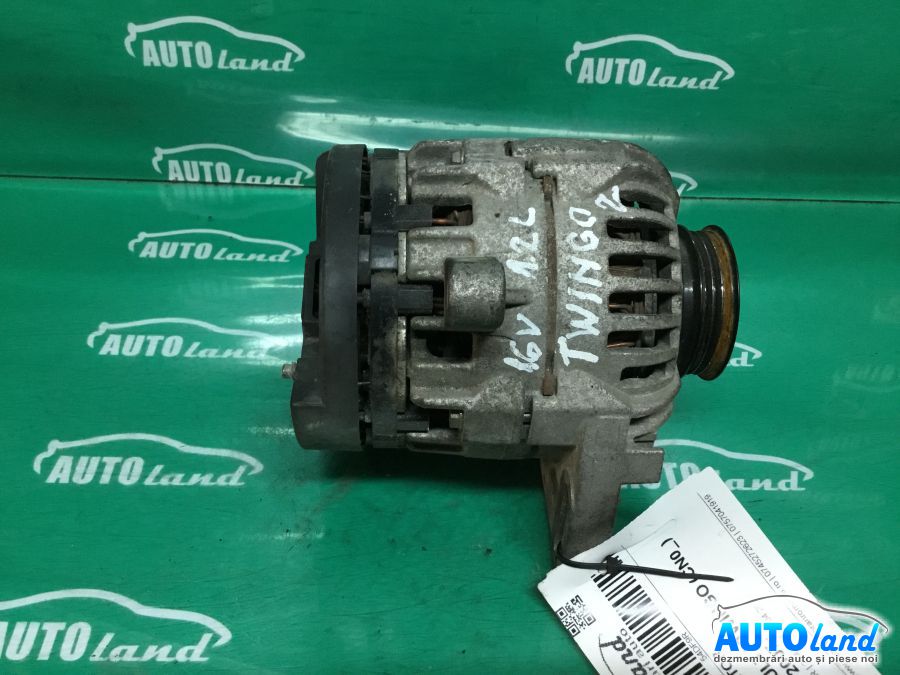 Alternator RENAULT TWINGO (CN0_) 2007-2026 Cod 0124225068