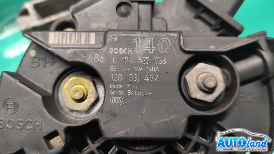 Alternator SAAB 9-3 (YS3F) 2002-2025 Cod 0124525058