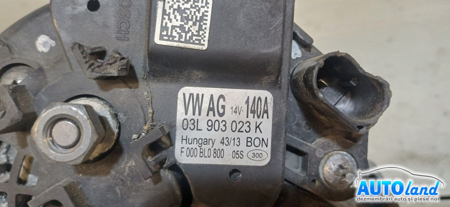Alternator SEAT LEON (5F1) 2012-2021 Cod 03L903023K