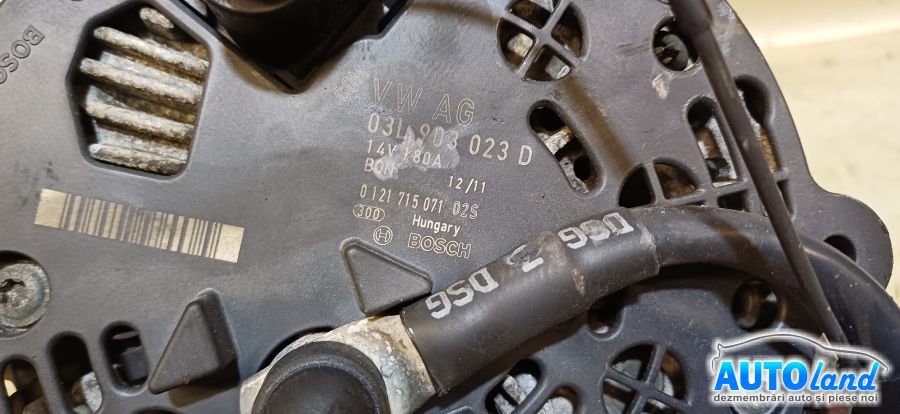 Alternator SEAT TOLEDO IV (KG3) 2012-2019 Cod 03L903023D