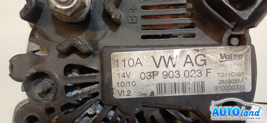 Alternator SKODA FABIA 2006-2026 Cod 03P903023F