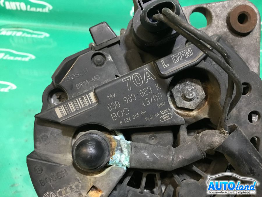Alternator SKODA OCTAVIA (1U2) 1996-2010 Cod 0124315001