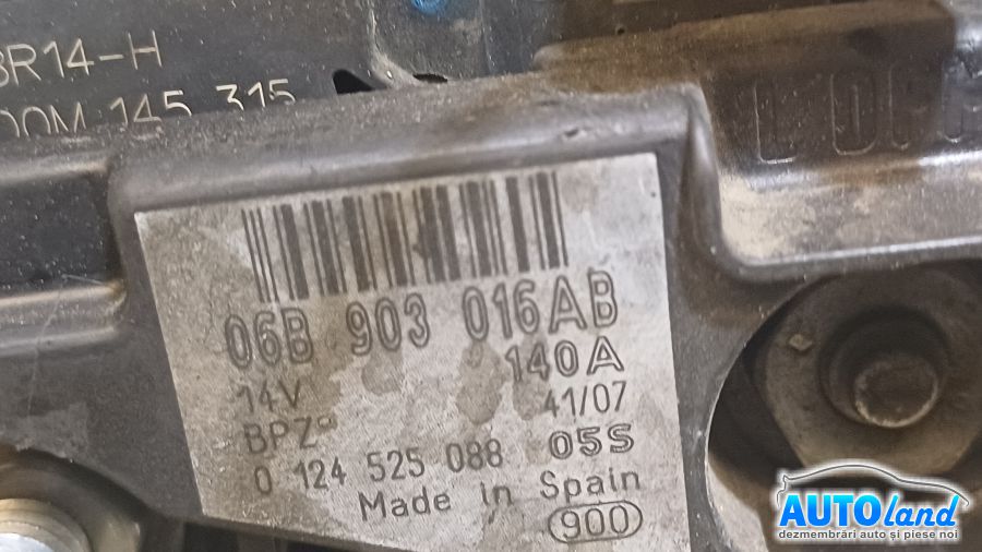 Alternator SKODA OCTAVIA (1Z3) 2004-2025 Cod 06B903016AB