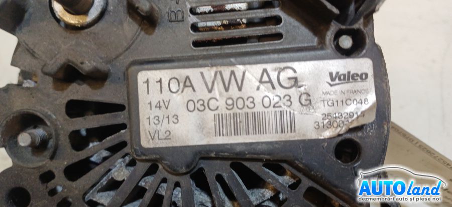 Alternator SKODA RAPID 2011-2026 Cod 03C903023G