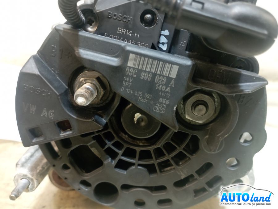 Alternator SKODA YETI (5L) 2009-2025 Cod 03C903023A