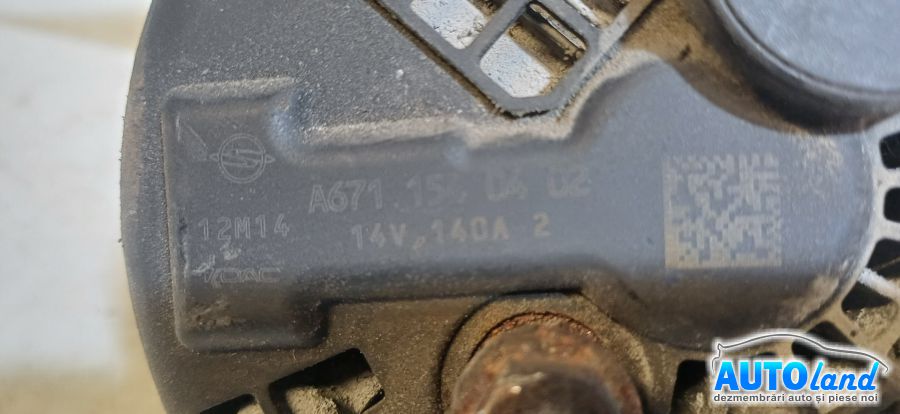 Alternator SSANGYONG KORANDO 2010-2026 Cod A6711540402