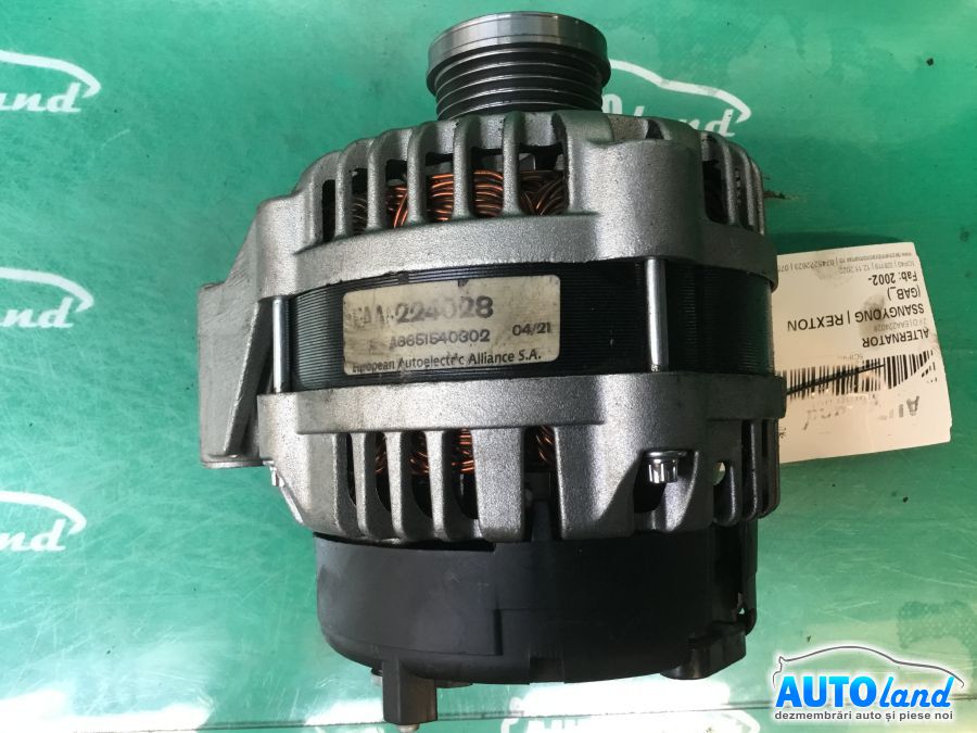 Alternator SSANGYONG REXTON (GAB_) 2002-2025 Cod EAA224028