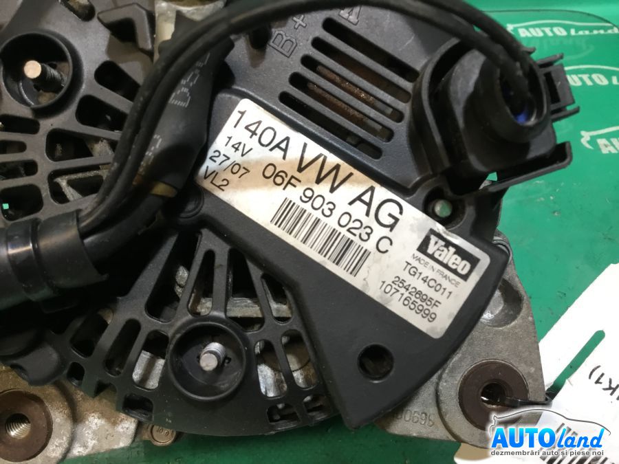 Alternator VOLKSWAGEN GOLF V (1K1) 2003-2025 Cod 03G131501