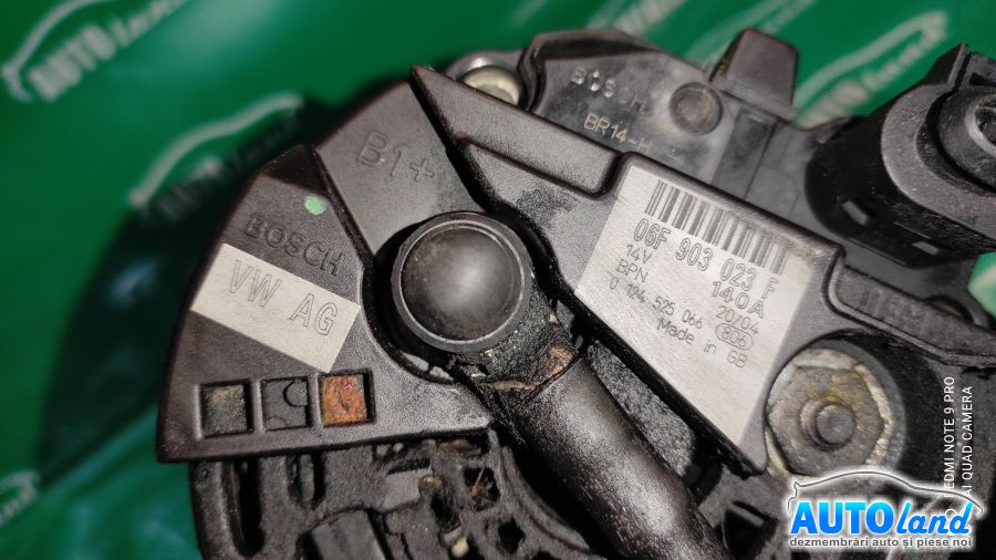 Alternator VOLKSWAGEN PASSAT (3C2) 2005-2025 Cod 06F906023F