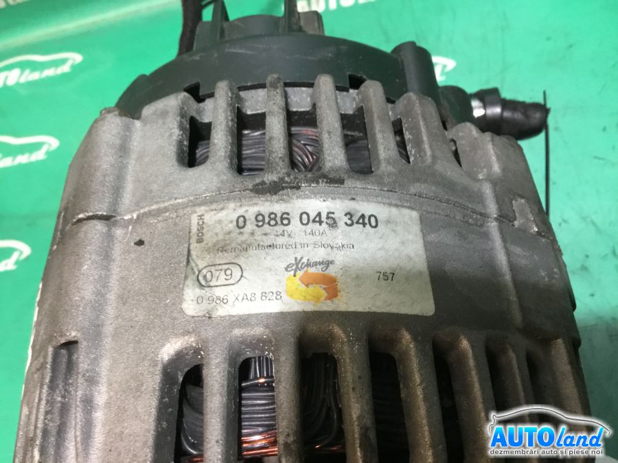 Alternator VOLKSWAGEN PASSAT (3C2) 2005-2025 Cod 0986045340