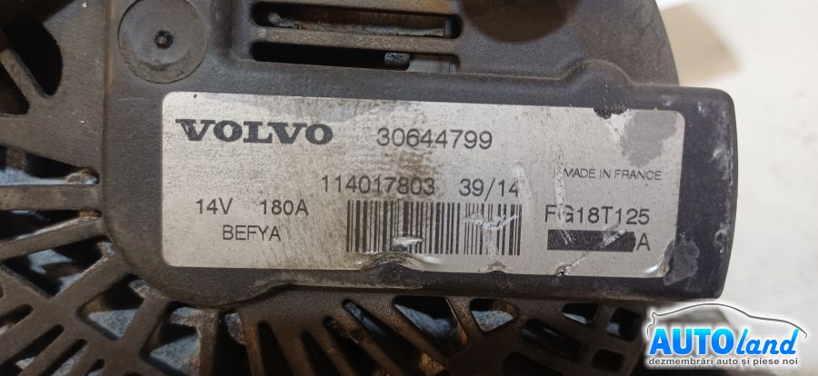 Alternator VOLVO V60 2010-2026 Cod 30644799