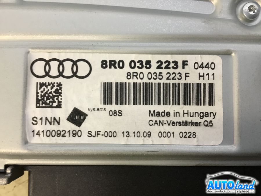 Amplificator Audio AUDI A4 Avant (8K5) 2008-2025 Cod 8R0035223F