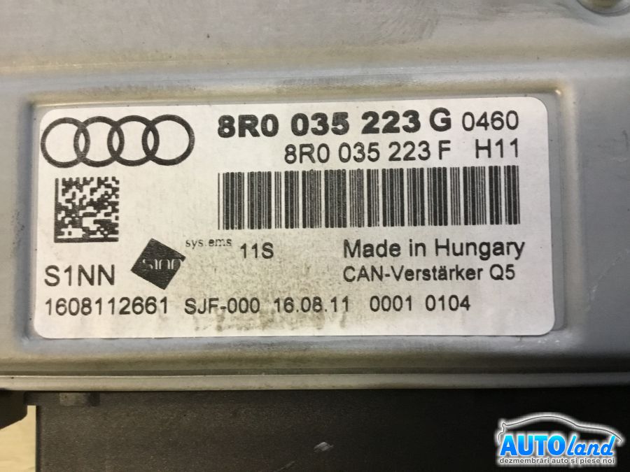 Amplificator Audio AUDI A4 Avant (8K5) 2008-2025 Cod 8R0035223G