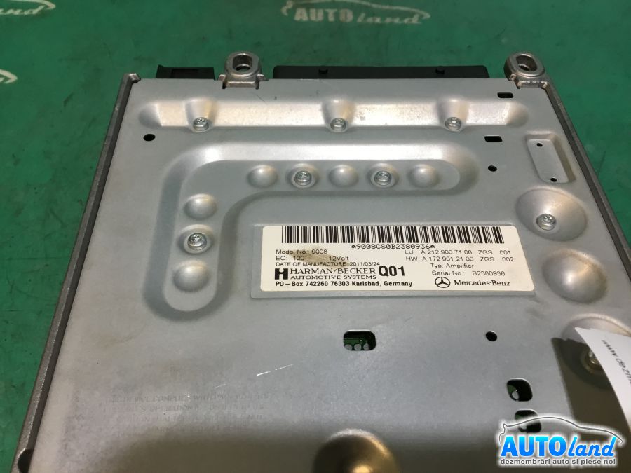 Amplificator Audio MERCEDES-BENZ CLS (C218) 2011-2025 Cod A2129007108