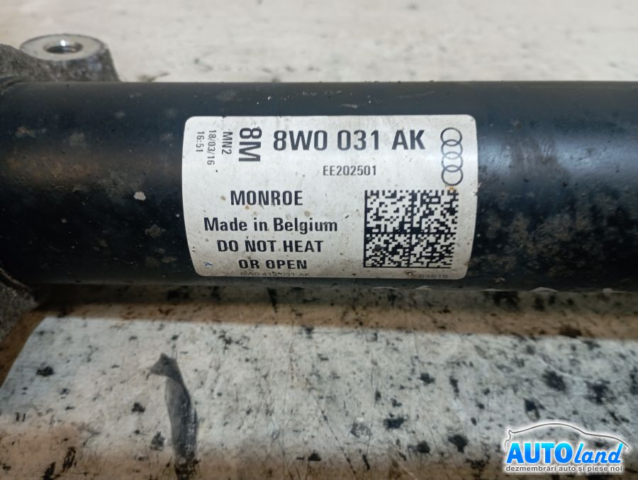 Arc Fata AUDI A4 (B9 8W) 2015-2018 Cod 8W0031AK