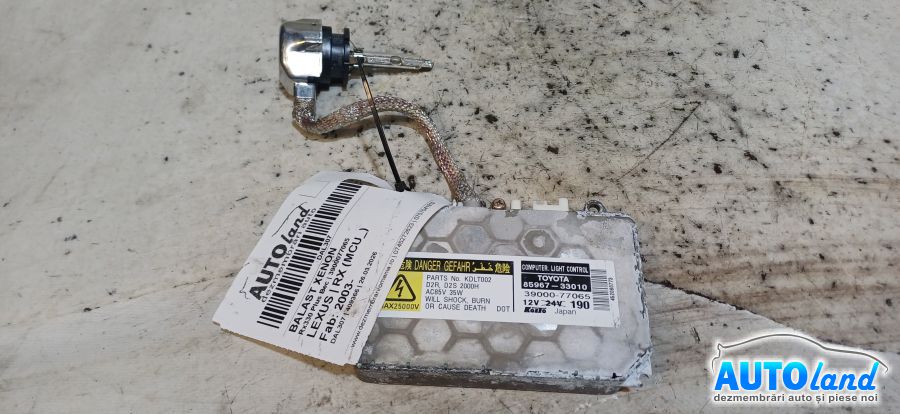 Balast Xenon LEXUS RX (MCU_) 2003-2026 Cod 3900077065