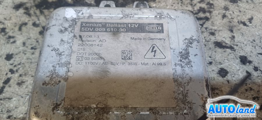 Balast Xenon NISSAN QASHQAI (J10,JJ10) 2007-2026 Cod 5DV00961000