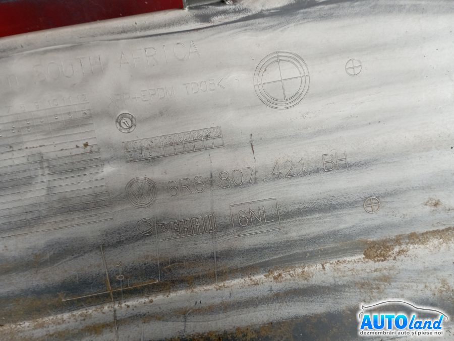Bara spate VOLKSWAGEN POLO (6R_) 2009-2025 Cod 6R6807421BH