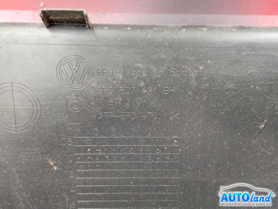 Bara spate VOLKSWAGEN POLO (6R_) 2009-2025 Cod 6R6807421BH