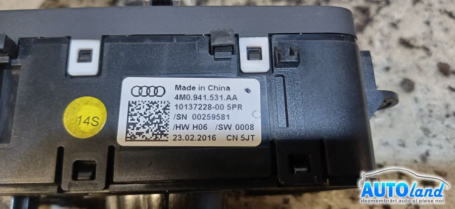 Bloc Lumini AUDI A4 Avant (B9 8W) 2015-2018 Cod 4M0941531AA