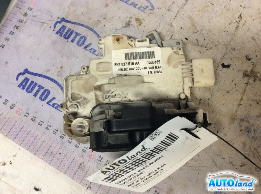 Broasca (mecanism Inchidere) AUDI A4 (8E2,B6) 2000-2004 Cod 8E2837016AA