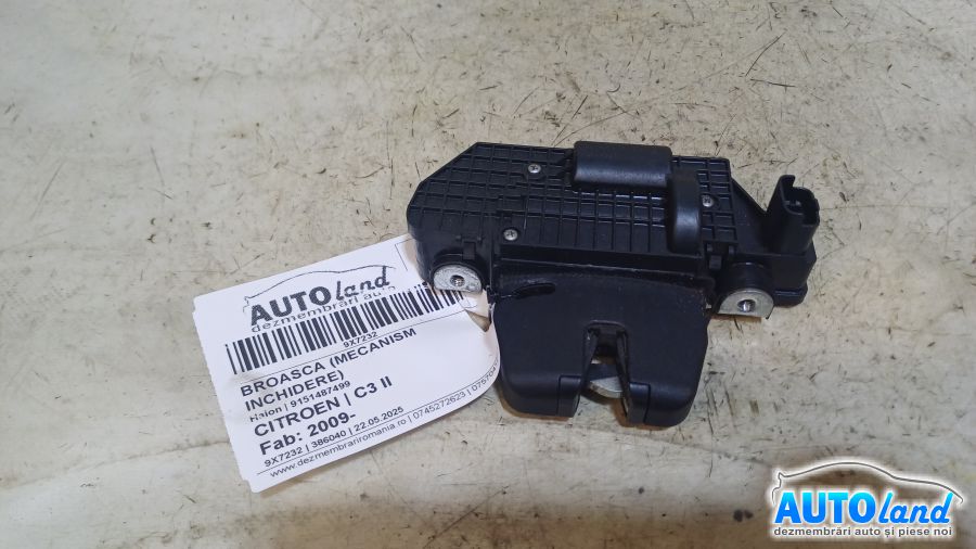 Broasca (mecanism Inchidere) CITROEN C3 II 2009-2025 Cod 9151487499
