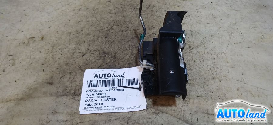Broasca (mecanism Inchidere) DACIA DUSTER 2010-2025 Cod 825020966R