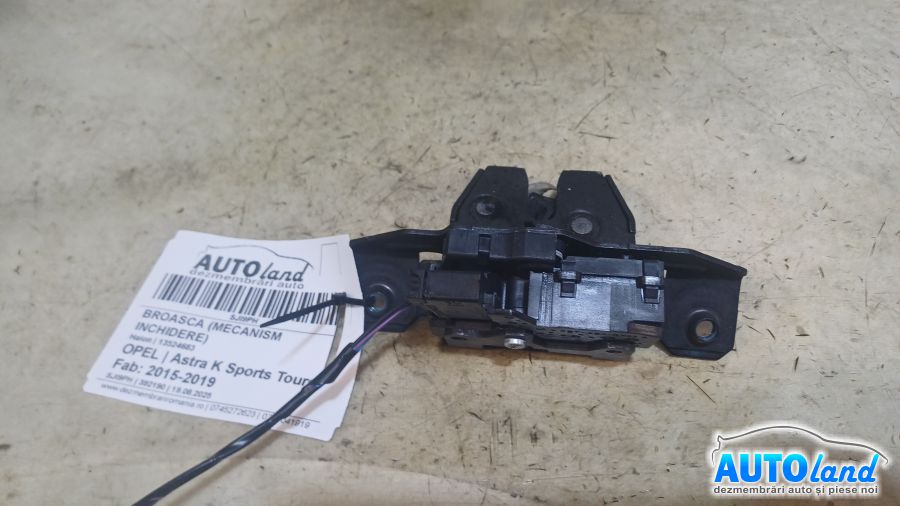 Broasca (mecanism Inchidere) OPEL Astra K Sports Tourer 2015-2019 Cod 13524683