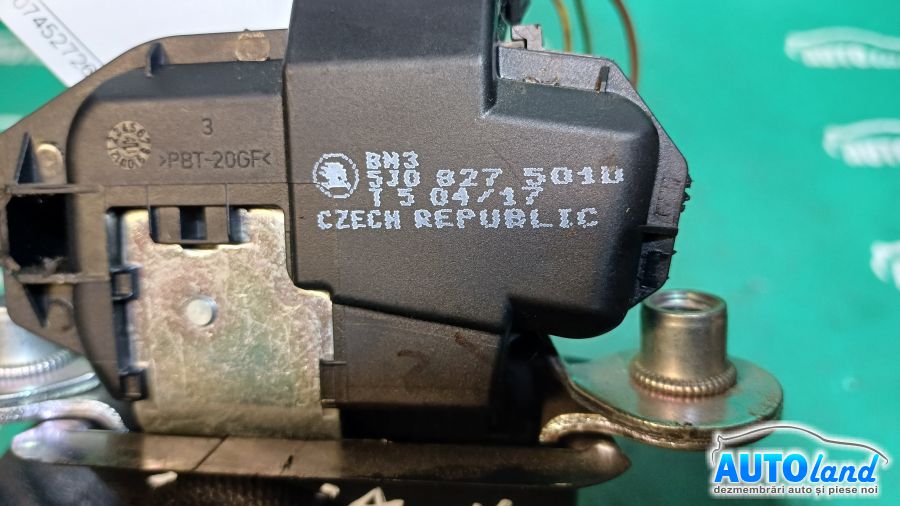 Broasca (mecanism Inchidere) SKODA FABIA 2006-2025 Cod 5J0827501D