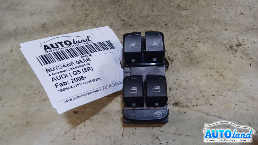 Butoane Geam AUDI Q5 (8R) 2008-2025 Cod 8K0959851D