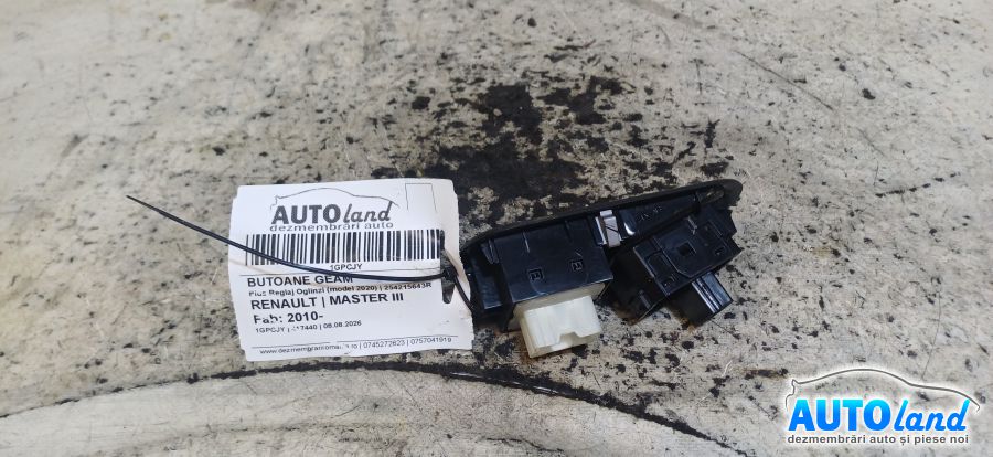 Butoane Geam RENAULT MASTER III 2010-2026 Cod 254215643R