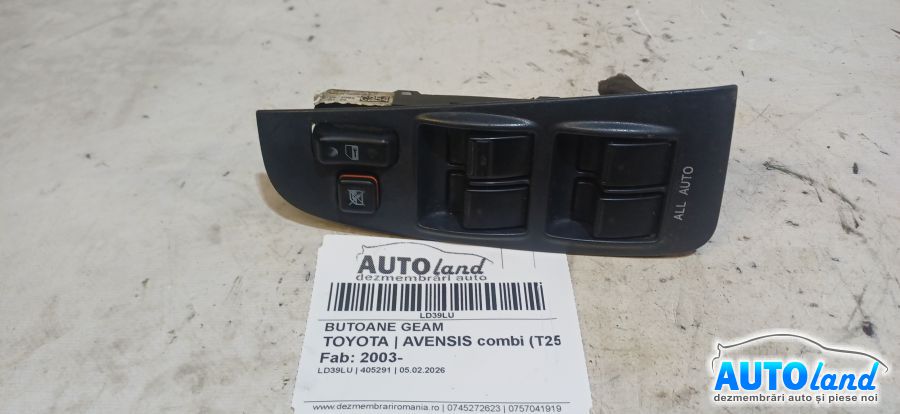 Butoane Geam TOYOTA AVENSIS combi (T25) 2003-2026 Cod 54035145