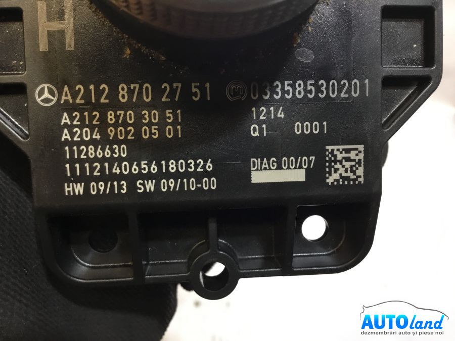 Buton MERCEDES-BENZ E-class Coupe (C207) 2009-2012 Cod A2128702751